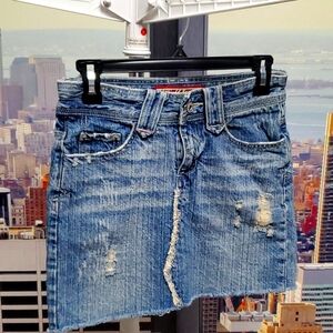 Juniors Vanilla Star  🌟 Jean skirt size 1